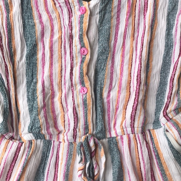 SOLD Striped Romper - Picture 3 of 6
